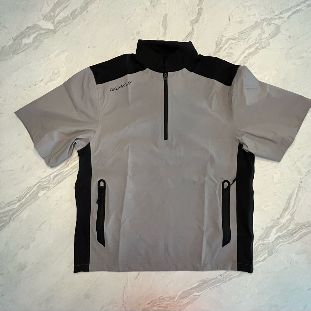 Galway Bay short sleeve golf rain jacked